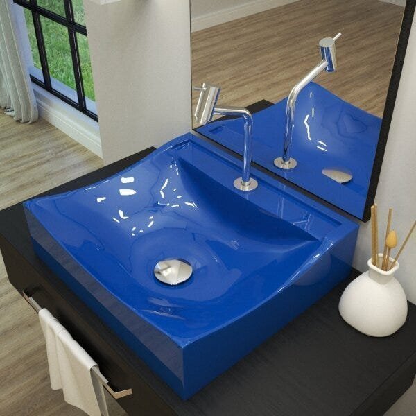 Kit Cuba Q440 Com Torneira Pratika 1060 Metal E Válvula Click