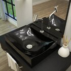 Kit Cuba Q440 Com Torneira Pratika 1060 Metal E Válvula Click