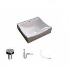 Kit Cuba Q440 Com Válvula Click 1"b Pol. E Sifão Pvc E Flexív