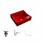 Kit Cuba Q440 Com Válvula Click 1"g Pol. E Sifão Pvc E Flexív