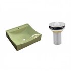 Kit Cuba Q440 Com Válvula Metal 1 Pol. Compace Verde Acqua