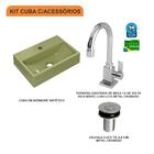 Kit Cuba Q45 C/torneira Luxo 1195 + Válvula Click 1''b (2,6cm)