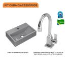 Kit Cuba Q45 C/torneira Luxo 1195 Metal 1/4 Volta