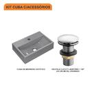Kit Cuba Q45 C/válvula Click 1 1/2'' (04cm)