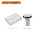 Kit Cuba Q45 C/válvula Metal 1'' (2,6cm)