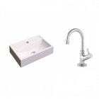 Kit Cuba Q45 Com Torneira 1198 Metal 1/4 Volta Compace Bege