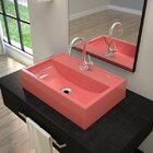 Kit Cuba Q45 Com Torneira 1198 Metal 1/4 Volta Compace Rosa