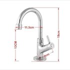 Kit Cuba Q45 Com Torneira 1198 Metal E Válvula 1 Pol. Sifão C