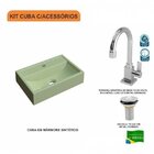 Kit Cuba Q45 Com Torneira Luxo 1195 E Válvula 1 Pol. Compace