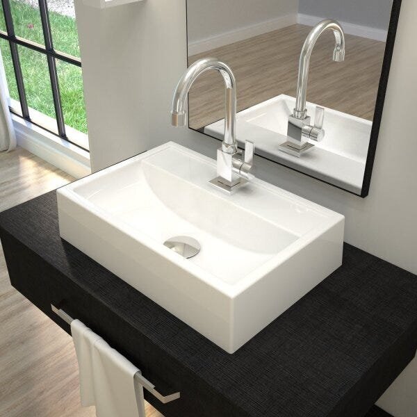 Kit Cuba Q45 Com Torneira Luxo 1195 E Válvula Click 1 Pol. Co