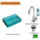 Kit Cuba Q45 Com Torneira Luxo 1195 E Válvula Click 1"b Pol.