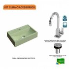 Kit Cuba Q45 Com Torneira Luxo 1195 E Válvula Click 1"b Pol.