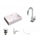 Kit Cuba Q45 Com Torneira Luxo 1195 Metal E Válvula Click 1 P