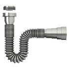 Kit Cuba Q45 Com Válvula Click 1.1/2" E Sifão Cromado E Flexí