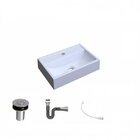 Kit Cuba Q45 E Válvula Click 1"b Pol. Com Sifão Cromado E Fle