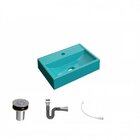 Kit Cuba Q45 E Válvula Click 1"b Pol. Com Sifão Cromado E Fle