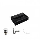 Kit Cuba Q45 E Válvula Click 1"g Pol. Com Sifão Cromado E Fle