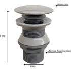 Kit Cuba Quadrada Vermelho + Torneira Absolute Cromada + Válv