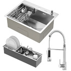 Kit Cuba Quebec 60cm Aço Inox 304 + Calha Organizadora Aço In