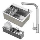 Kit Cuba Quebec 60cm Aço Inox 304 + Calha Organizadora Aço In