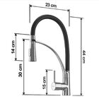 Kit Cuba Quebec 60cm Aço Inox 304 + Calha Organizadora Aço In