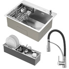 Kit Cuba Quebec 60cm Aço Inox 304 + Calha Organizadora Aço In