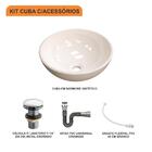 Kit Cuba R30 C/válvula Click 1 1/2'' (4,0cm) + Sifão Cromado