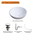 Kit Cuba R30 C/válvula Click 1 1/2'' (4,0cm) + Sifão Pvc + Fl