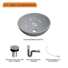 Kit Cuba R30 C/válvula Click 1''b (2,6cm) + Sifão Cromado + F