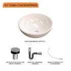 Kit Cuba R30 C/válvula Click 1''b (2,6cm) + Sifão Cromado + F