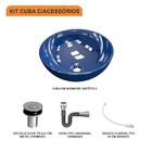 Kit Cuba R30 C/válvula Click 1''b (2,6cm) + Sifão Cromado + F