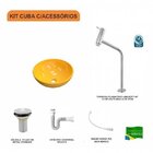 Kit Cuba R30 Com Torneira Link 1062 Metal E Válvula 1 Polegad
