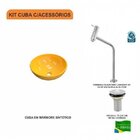 Kit Cuba R30 Com Torneira Link 1062 Metal E Válvula 1 Polegad