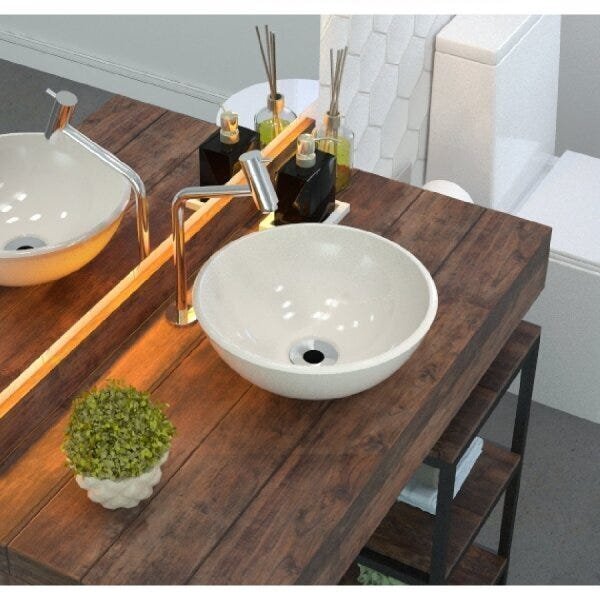 Kit Cuba R30 Com Torneira Link 1062 Metal E Válvula 1 Polegad