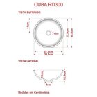 Kit Cuba R30 Com Torneira Link 1062 Metal E Válvula Click 1 P