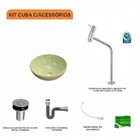 Kit Cuba R30 Com Torneira Link 1062 Metal E Válvula Click 1 P
