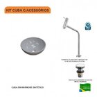 Kit Cuba R30 Com Torneira Link 1062 Metal E Válvula Click 1 P