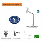 Kit Cuba R30 Com Torneira Link 1062 Metal E Válvula Click 1 P