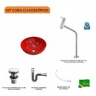 Kit Cuba R30 Com Torneira Link 1062 Metal E Válvula Click 1 P