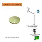 Kit Cuba R30 Com Torneira Link 1062 Metal E Válvula Click 1 P
