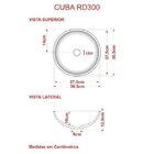 Kit Cuba R30 Com Torneira Link 1062 Metal E Válvula Click 1 P