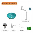 Kit Cuba R30 Com Torneira Link 1062 Metal E Válvula Click 1 P