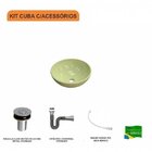 Kit Cuba R30 Com Válvula Click 1 Polegada B E Sifão Cromado E