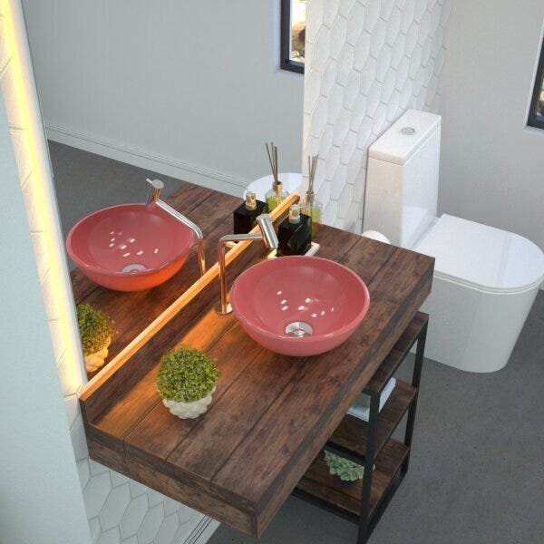 Kit Cuba R30 Com Válvula Click 1 Polegada B E Sifão Cromado E