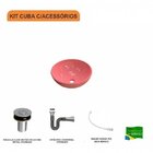 Kit Cuba R30 Com Válvula Click 1 Polegada B E Sifão Cromado E