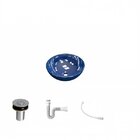 Kit Cuba R30 Com Válvula Click 1 Polegada B E Sifão Pvc E Fle