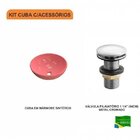 Kit Cuba R30 Com Válvula Click 1 Polegada E Meia Compace Rosa