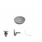 Kit Cuba R30 Com Válvula Click 1 Polegada E Meia E Sifão Crom