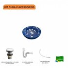 Kit Cuba R30 Com Válvula Click 1 Polegada E Meia E Sifão Pvc