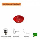 Kit Cuba R30 Com Válvula Click 1 Polegada E Meia E Sifão Pvc